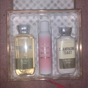 Bath & Body Works Champagne Toast box set